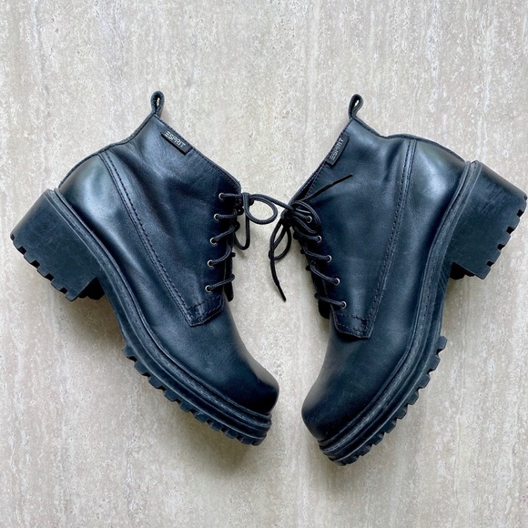 esprit combat boots